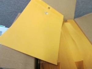 Case of 250 9x12 inch Clasp Envelop...
