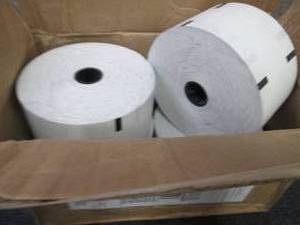 Case of 4 Rolls Diebold Thermal ATM...