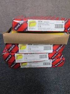 4- 10 ct Boxes Smead Yellow Pressbo...