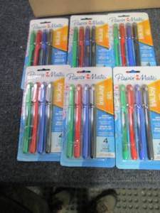 6- 4pks PaperMate InkJoy Gel Medium...