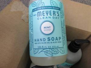 6- 12.5 oz Pump Bottles Mrs. Meyers...