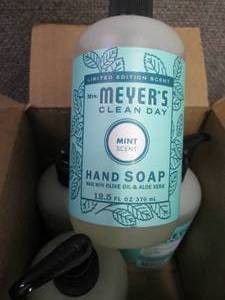 6- 12.5 oz Pump Bottles Mrs. Meyers...