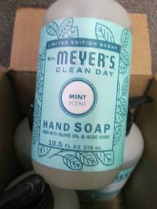 6- 12.5 oz Pump Bottles Mrs. Meyers...