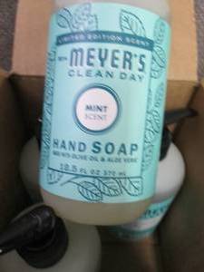 6- 12.5 oz Pump Bottles Mrs. Meyers...