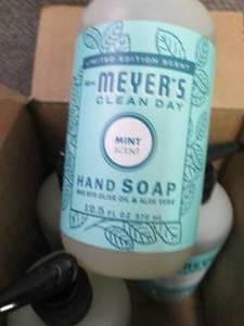 6- 12.5 oz Pump Bottles Mrs. Meyers...