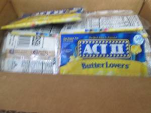Case of 36 packs ACT II Butter Love...