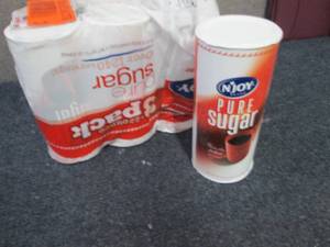 6- 22 oz NJoy Pure Sugar...