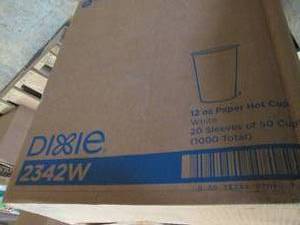 Dixie 12 oz. Paper Hot Coffee Cup W...