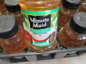 24- 10 oz Bottles Minute Maid Apple...