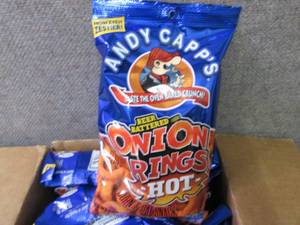 Box of 12- 2 oz Bags Andy Capps Ho...