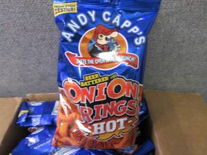 Box of 12- 2 oz Bags Andy Capps Ho...