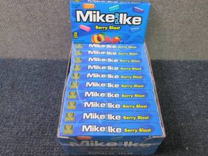 12- 5 oz Boxes Mike & Ike Berry Bla...