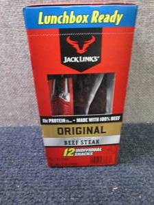 12- 1 oz Jack Links Beef Sticks...