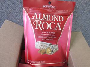 8- 4.5 oz pks Almond Roca Buttercru...