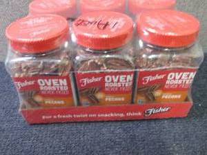 6- 17 oz Jars Fisher Oven Roasted P...
