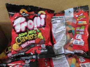 12- 3.4 oz Bags Trolli Sour Brite C...
