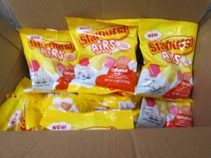 12- 4.3 oz Bags Starburst Air Gummi...