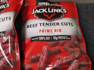 6- 5.6 oz Bags Jack Links Beef Tend...