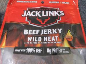 6- 3.25 oz Pks Jack Links Wild Heat...
