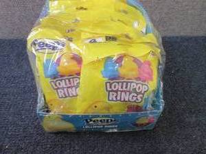 12- 4pks Peeps Lollipop Rings...