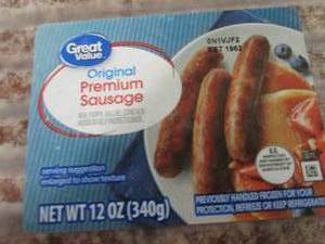 6-12 oz pkg  Frozen Great Value Pre...
