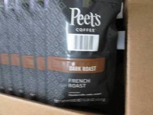 Case of Peets French Roast Packets...