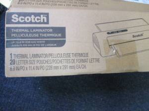 Scotch Thermal Laminator...