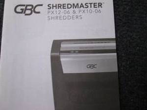 GBC ShredMaster Shredder...