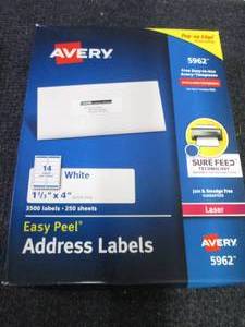 Avery� Easy Peel� Address Labels,...