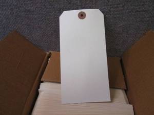 Case of 1000 #8 Shipping Tags...