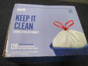 Box of 120 Perk 13 Gallon Kitchen T...