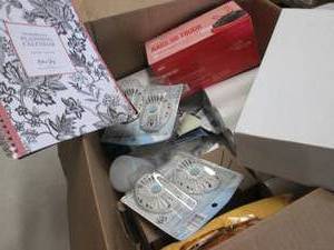 Box of Assorted Office Supplies...
