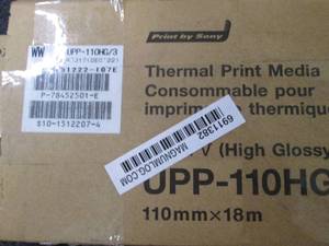 Box of 10 Sony UPP-110HG High Gloss...