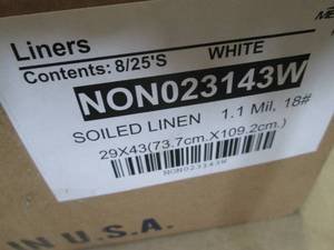 Medline NON023143 Soiled Linen Line...