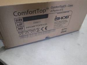 Case of 4pks of 5 ComfortTop ES Abs...