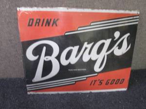 Metal Bargs Sign 16x12.5 inches...
