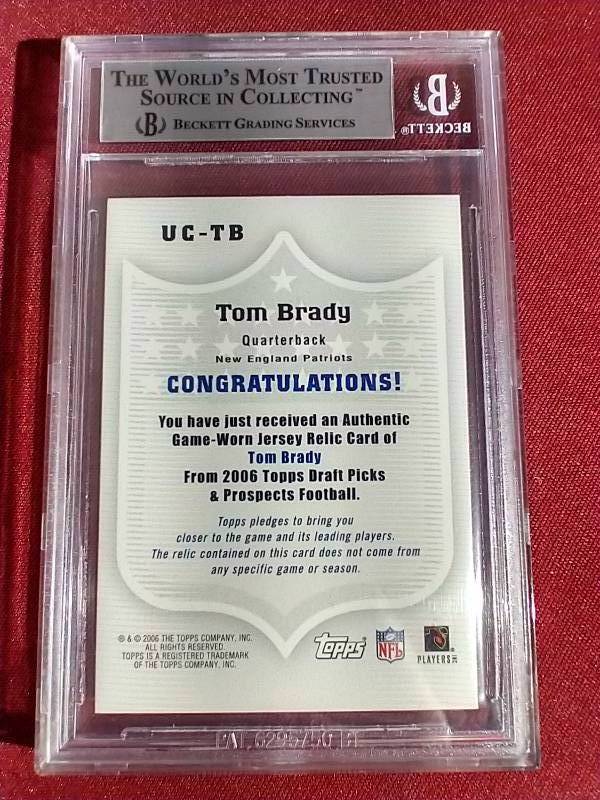 Lot Detail - Tom Brady 2006 Game Used New England Patriots Jersey