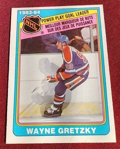 lot 24 image: 1984-85 O-Pee-Chee Wayne Gretzky Card