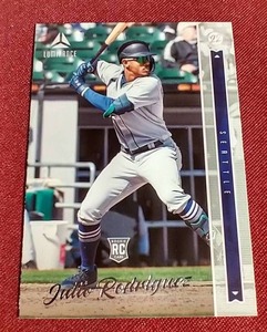 lot 27 image: 2022 Luminance Julio Rodriguez Rookie Card