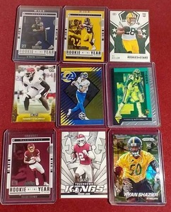 lot 42 image: (9) NFL Rookie Cards - CeeDee Lamb, Najee Harris, Etc
