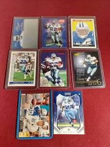 lot 44 image: (8) Emmitt Smith Cards