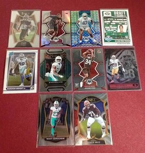 lot 60 image: (10) NFL Rookie Cards - Nice Parallels