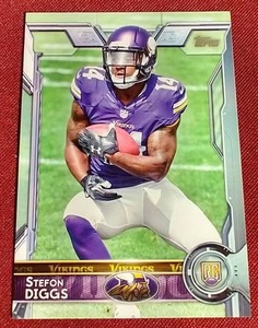 lot 88 image: 2015 Topps Stefon Diggs Rookie Card