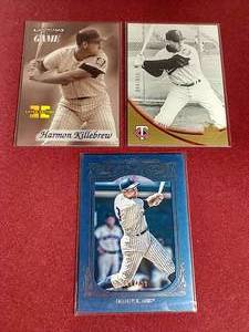 lot 108 image: (3) Numbered Harmon Killebrew Cards