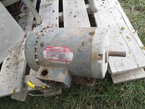 Dayton 2hp 240v electric 3-phase mo...