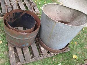 Scrap metal or Re-purpose as fire p...