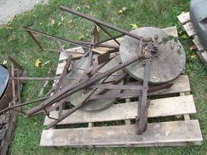 Manually powered Antique grinding w...