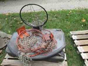 Outdoor Basketball base, backboard,...