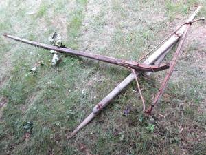 Vintage Horse drawn pole and evener...