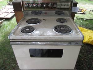 Vintage Magic Chef electric stove...